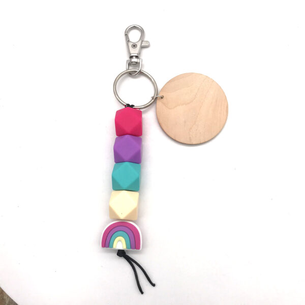 Rainbow Keychains - 4 Colors To Choose From - Image 4