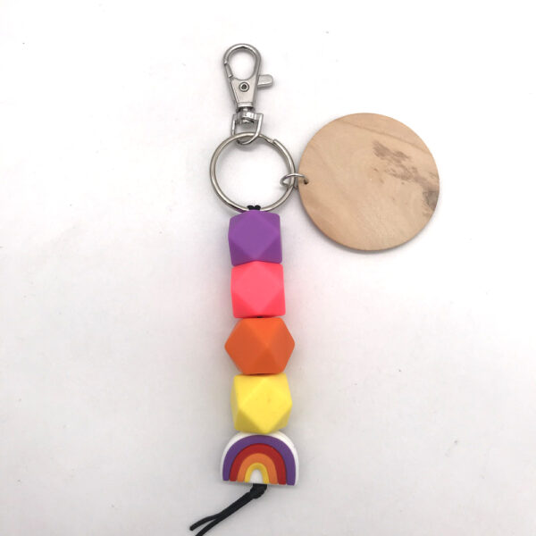 Rainbow Keychains - 4 Colors To Choose From - Image 3