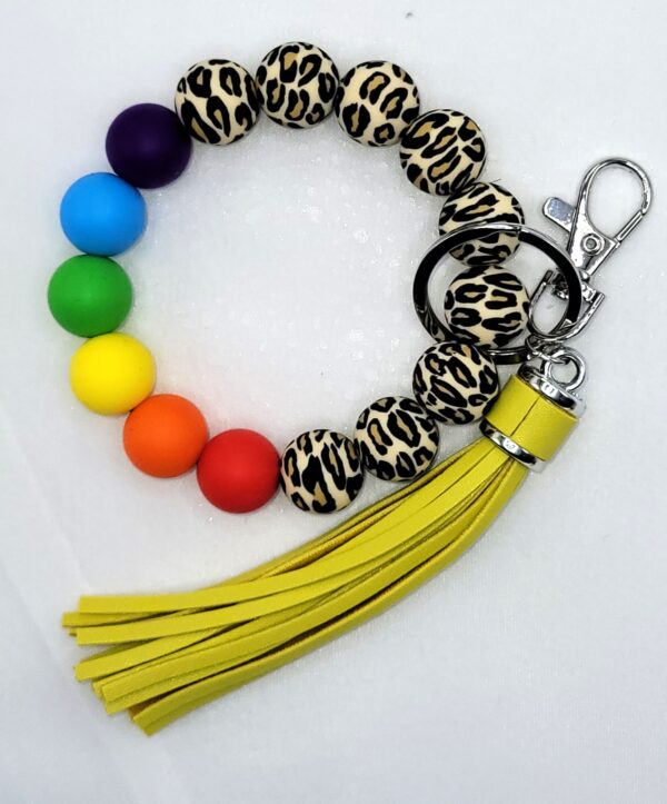 Rainbow Silicone Wristlets - 3 Colors to Choose From